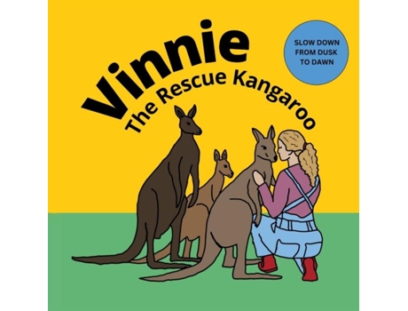 Livro Vinnie The Rescue Kangaroo de Melinda Kerr (Inglês)