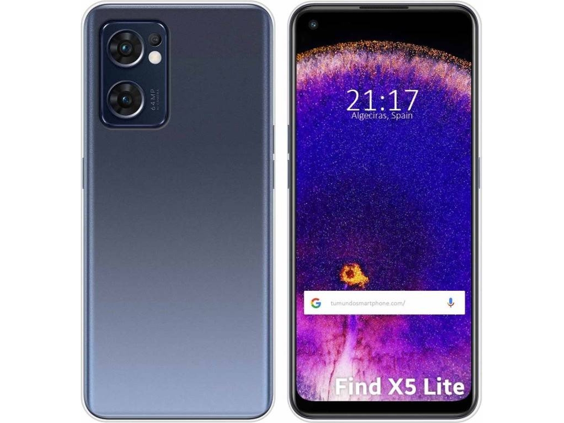 Capa Oppo Find X5 Lite 5G TUMUNDOSMARTPHONE Silicone Transparente