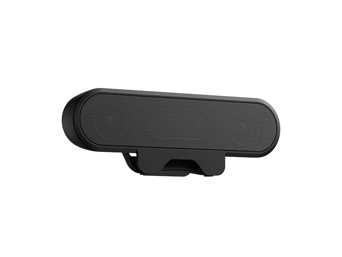 Alto-falante De Computador Usb Com Fio Estéreo De Alta Definição Com Controle De Volume Prende Facilmente Na Tela