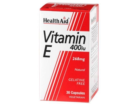 Health Aid Vitamina E Natural 400 UI 60Vcap Health