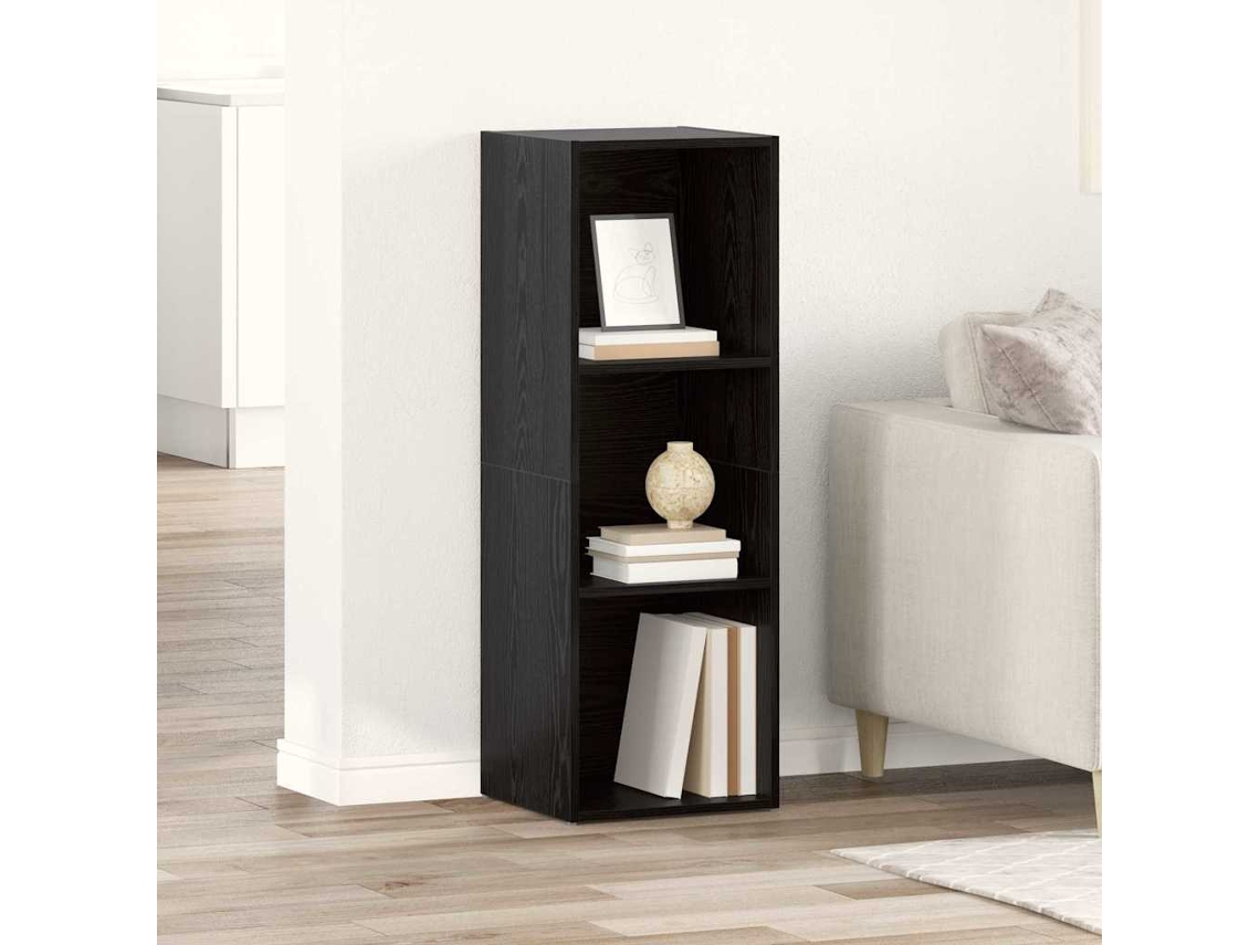 Vidaxl Conjunto De Móvel De Tv 72 X 35 X 37 Cm Preto
