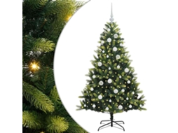 Conjunto 1 Árvore De Natal Vidaxl Verde Pvc (150 Cm)