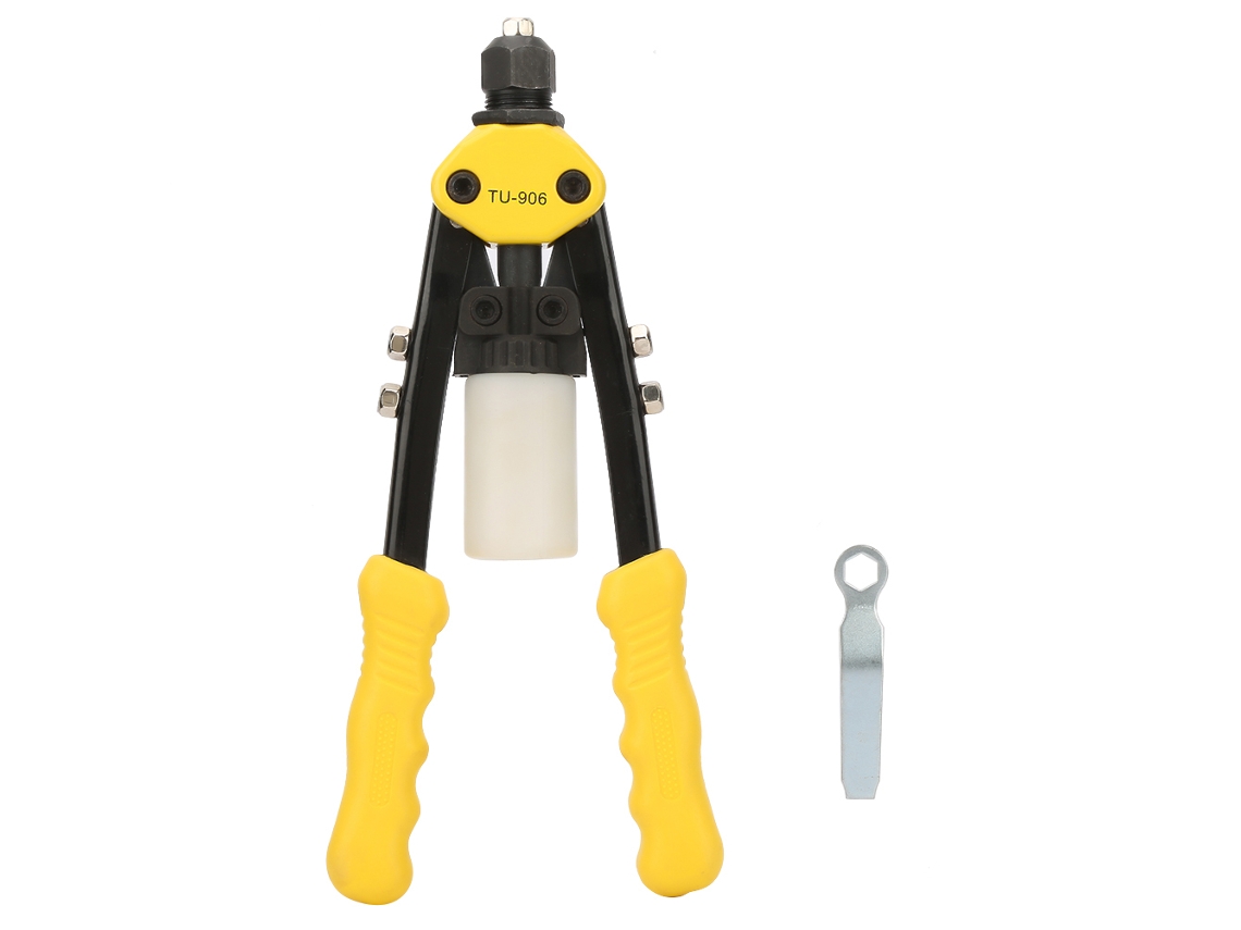 Ferramenta Manual De Rebite De Tacos Rebitáveis Com Duplo Cabo: Pistola De Rebite De Tacos Rebitáveis