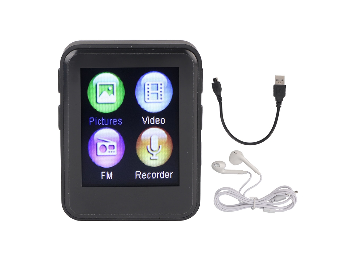 Reprodutor Mp3 Bluetooth 5.0 com Alto falante e Leitor de E book LAXISCREED