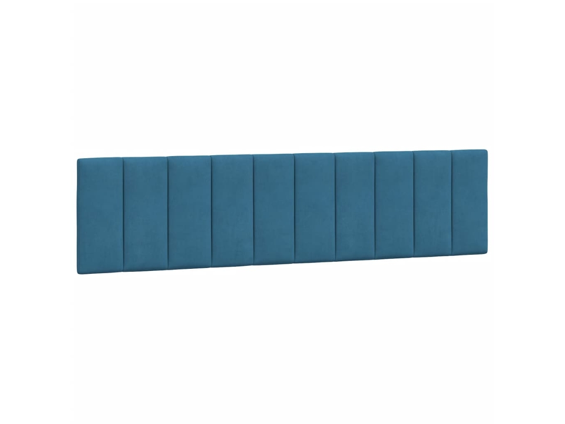 Headboard Cushion, Headboard Cushions Vidaxl Azul Veludo (200 Cm)