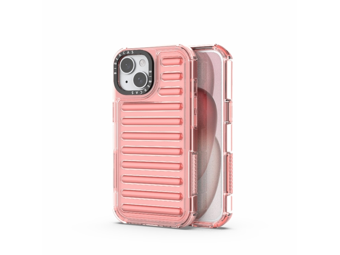 Capa Híbrida Pc Tpu De Alta Transparência Para Iphone 15 - Airbag