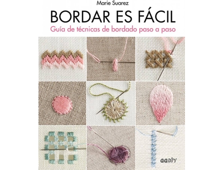 Livro Bordar Es Fácil de Marie Suarez (Espanhol)