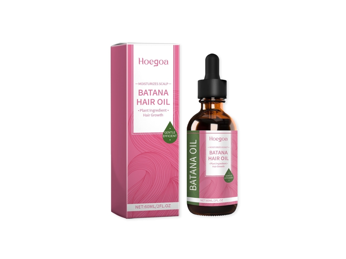Óleo Hoegoa Batana para Nutrir e Fortalecer Cabelo Liso e Brilhante LAXISCREED