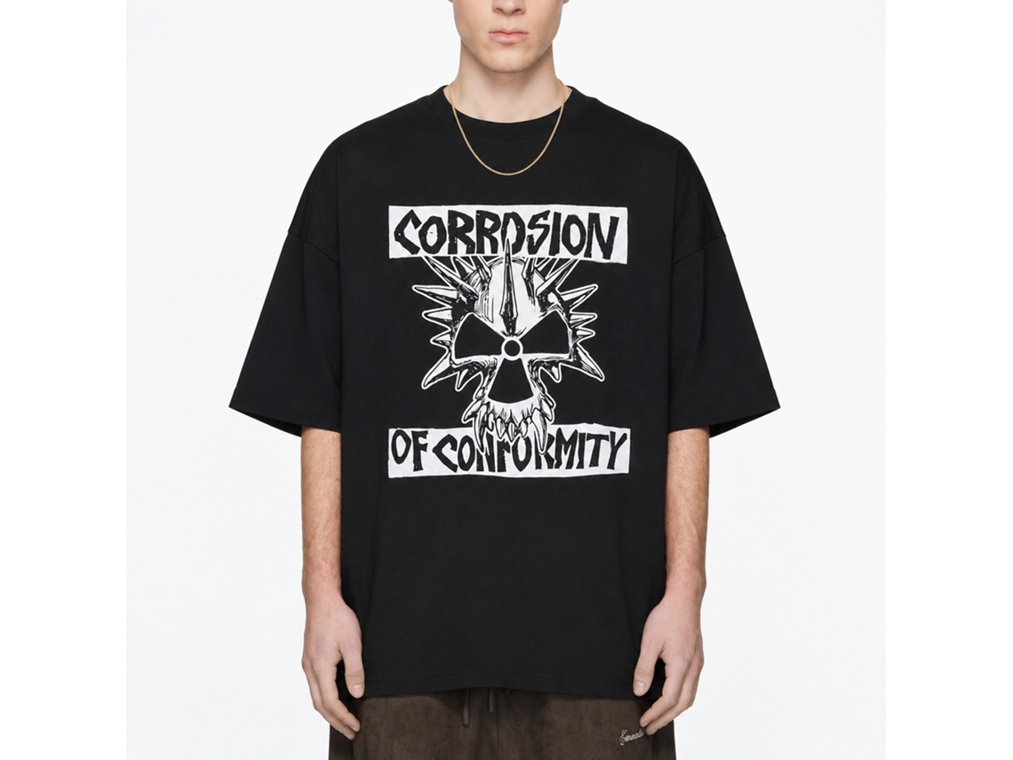 Corrosion Of Conformity Skull Logo T-shirt Unisex Adults Size:xl