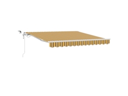 Toldo Retrátil Automático Vidaxl Multicolorido Tecido