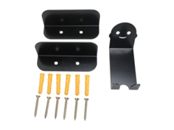 Suporte De Parede Para Bicicleta Estilo Minimalista Preto Carbono Alto Compacto Para Garagem