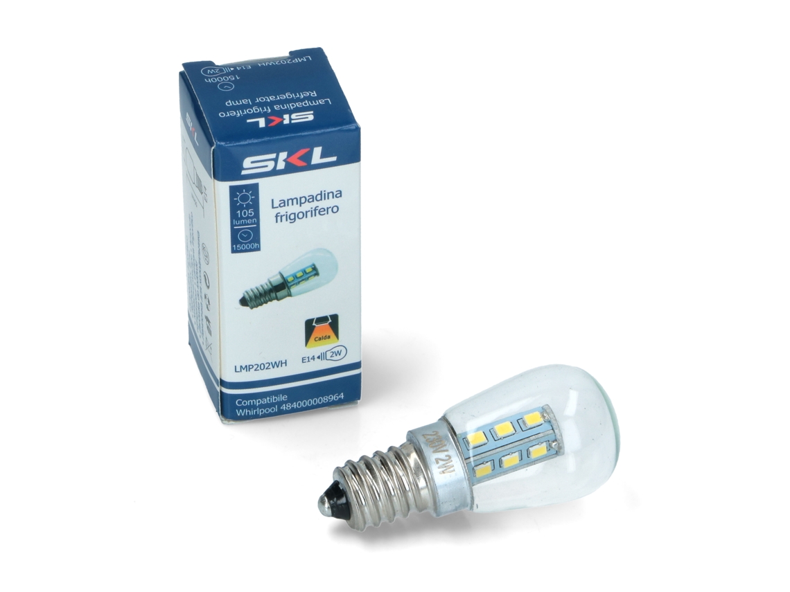 Lâmpada Led para Geladeira Whp 484000008964 Frigorífico Lmp202wh