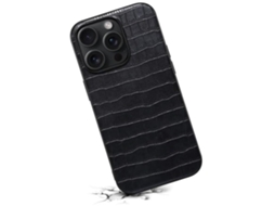 Capa Textura Crocodilo para iPhone 11 pro max VEANXIN Preto