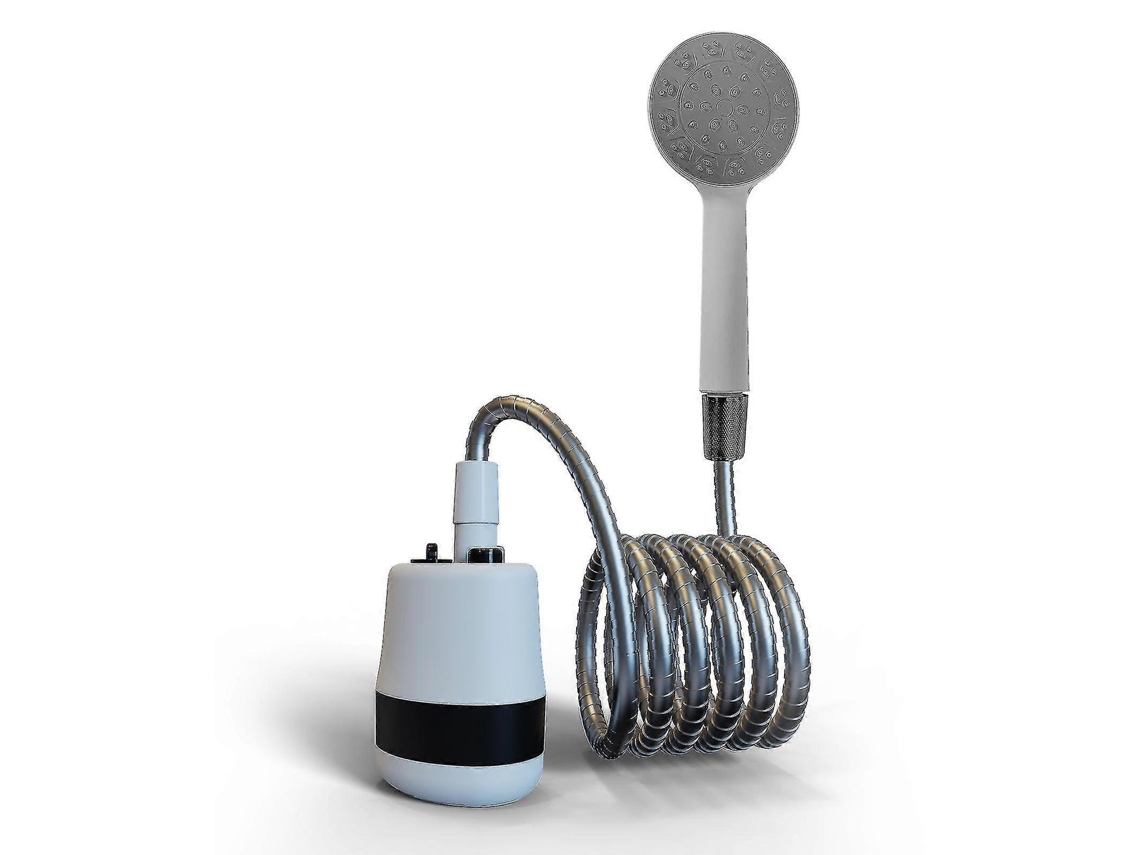 Chuveiro Portátil Para Camping, Chuveiro Elétrico De Mão Uso Externo, Compacto E Recarregável A Bateria Camping. -aquaforge