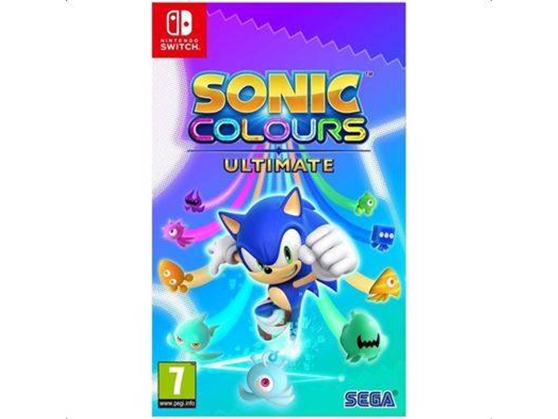 Jogo Nintendo Switch Sonic Colours Ultimate (Código de Descarga na Caixa)