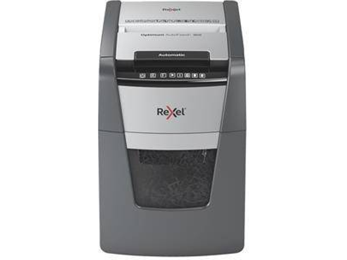 Destruidora Automática REXEL Optimum AutoFeed+ 90X (90 Folhas - Capacidade: 34L)