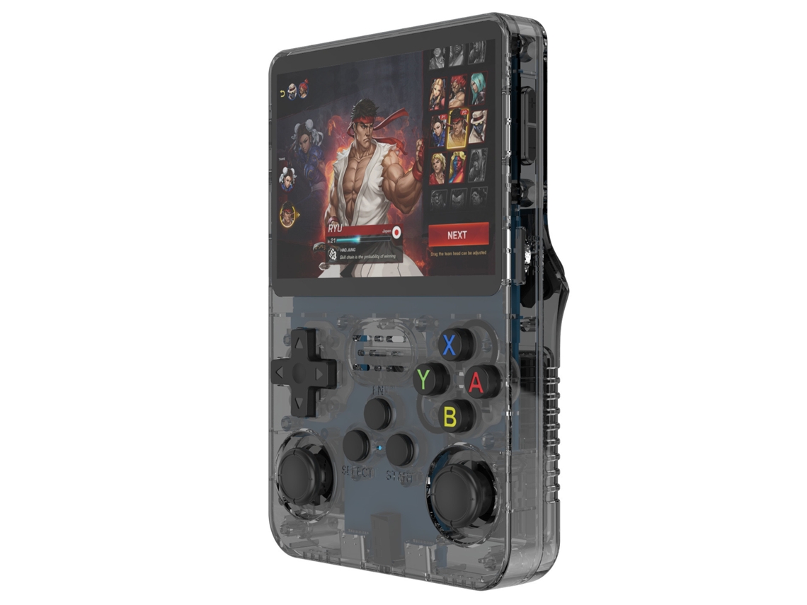 Console retrô para crianças, verde