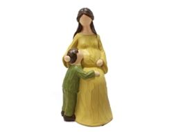 Figurina Mãe e Filho Resina S/MARCA