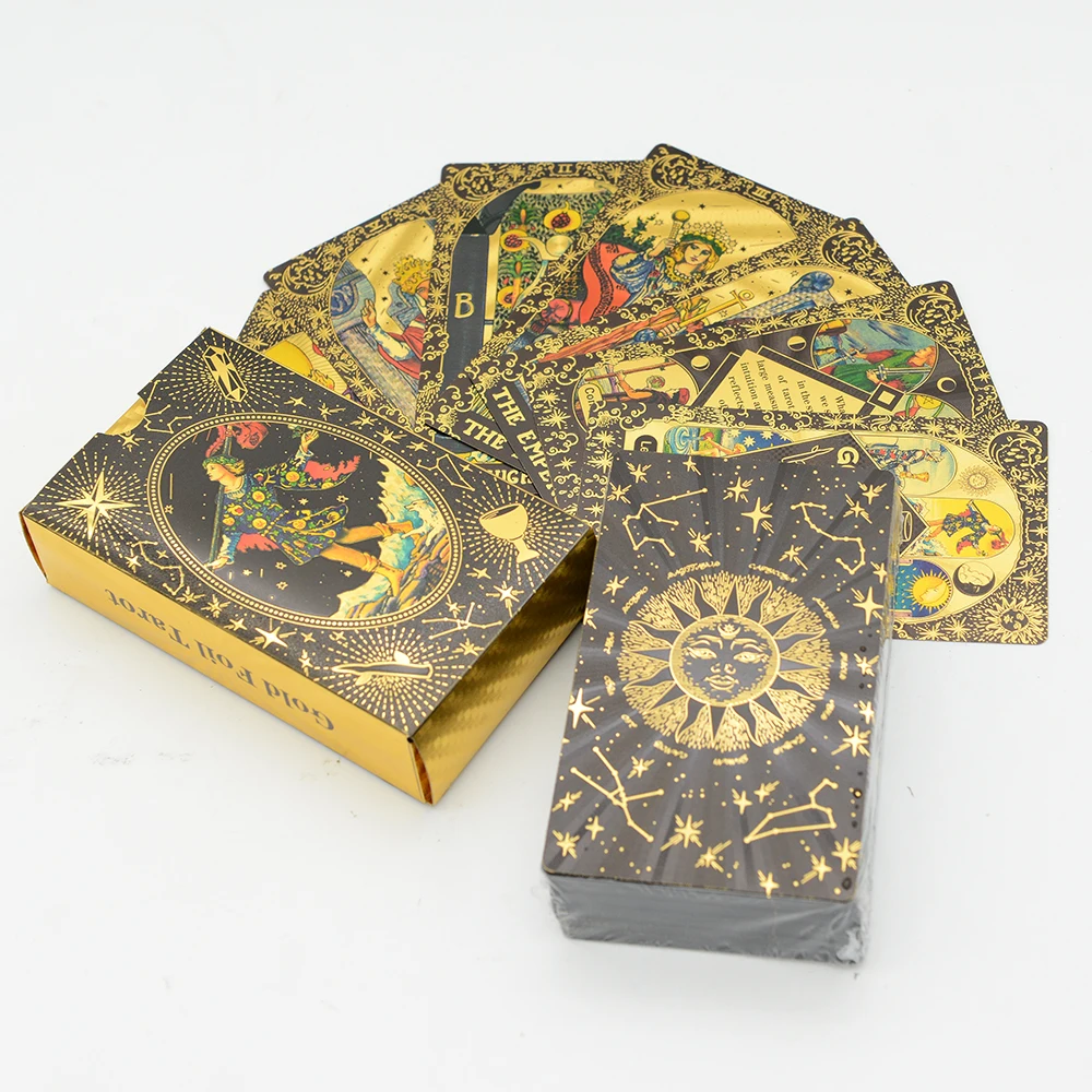 Cartas De Tarô, Jogos De Cartas, Cartas De Adivinhação, Colecionáveis, À Prova D'água E Resistentes Ao Desgaste.