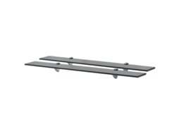 Vidaxl Prateleiras Flutuantes 2 Pcs Vidro 80x10 Cm 8 Mm