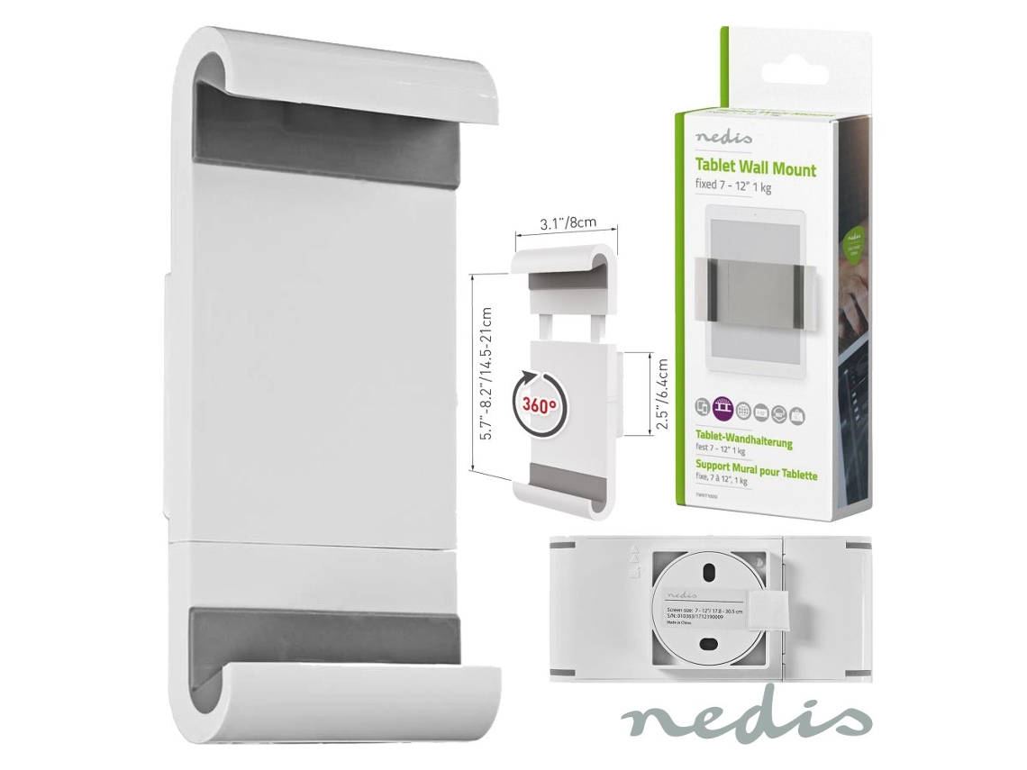 Suporte Universal NEDIS Tablet/iPad de Parede