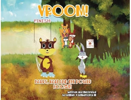 Livro Vroom! Barry, Kari And The Power Boost! De William Wilberforce (inglês)