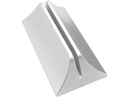 Suporte de mesa com clipe para divisória de vidro, removível, sem necessidade de mobília, ideal para escrivaninhas e ambientes escolares.