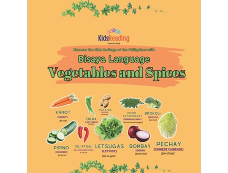 Livro Bisaya Language Vegetables and Spices de Satorre (Inglês)
