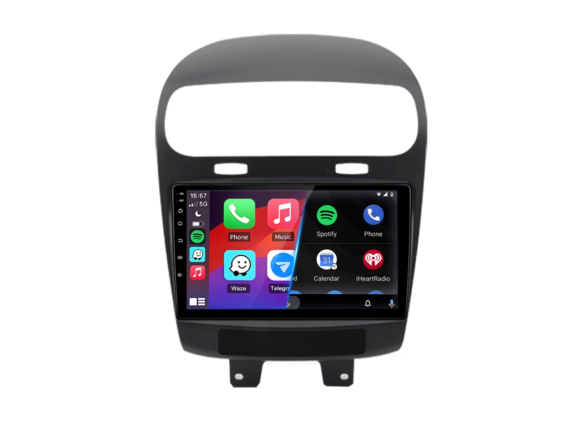 Rádio automóvel JUNSUN, Fiat Freemont 2012-2020, Android 15, 4GB+64GB, plug and play, Carplay/auto sem fio | JUNSUN