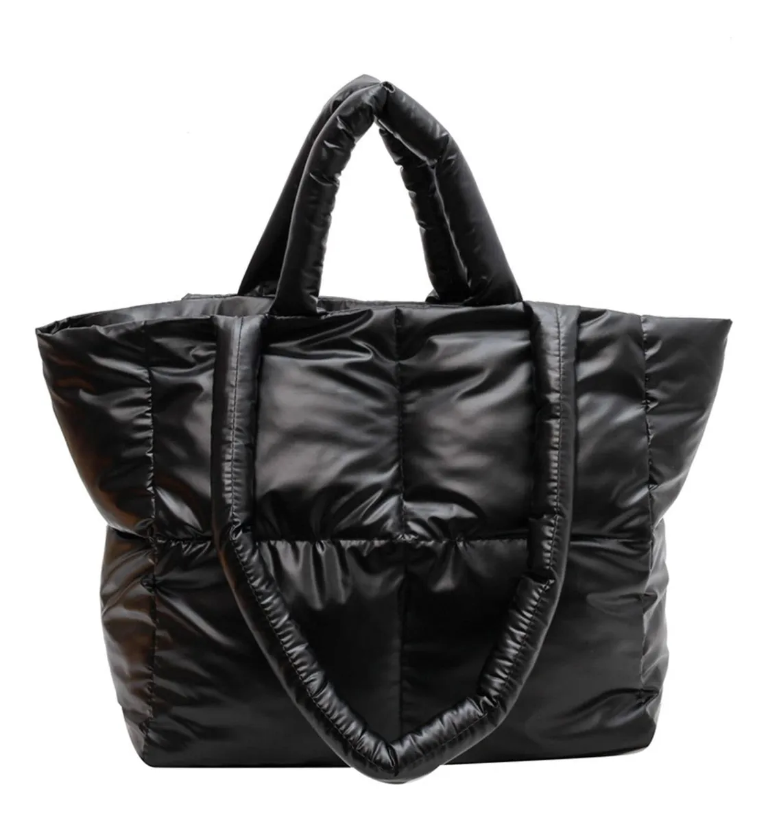 Bolsa De Ombro Acolchoada Feminina, Bolsa Fofavayotoy