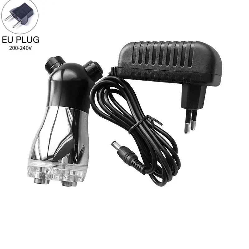 (preto) Dispositivo Facial De Beleza Por Rf — 5 Lâmpadas De Terapia Led: Firmeza, Lifting E Antienvelhecimento