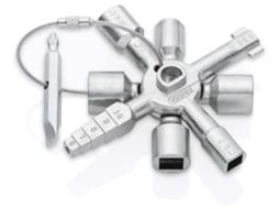 Chave Universal Para Painéis De Controle, Todos Os Sistemas De Travamento Padrão, 10 Perfis, 2 Cruzes, 1 Chave, Chave Universal, 00 11 01