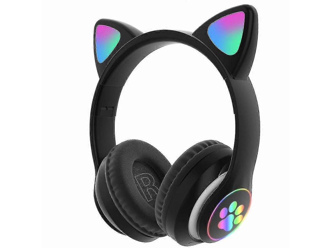 Fones De Ouvido Sem Fio Com Orelhas De Gato, Modelo Mais Recente De 2025, Com Luz Led, Bluetooth E Microfone, Compatíveis Com Iphone/ipad/k Brilvibera