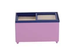 Primerox refrigerador Horizontal Miniatura Cozinha Casinha de Bonecas 1:12 Corido Acessório Diy Roxo