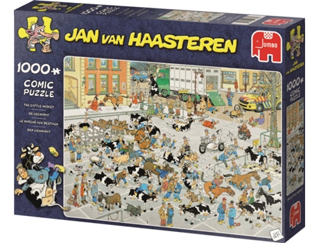Puzzle Cattle Market 1000 Peças