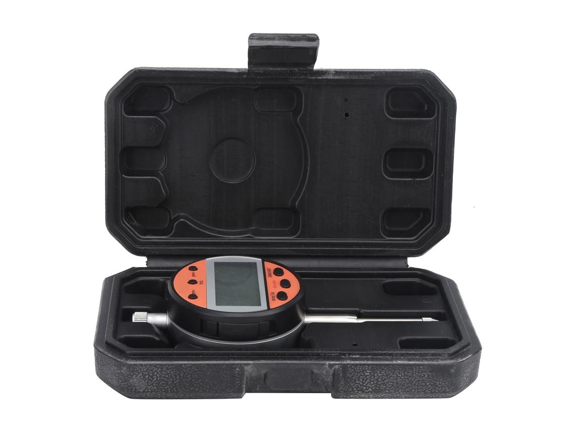 Medidor de espessura digital VC5402 com conversão de polegadas/métrico.