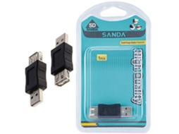 Adaptador Usb 2.0 F Para M Sanda Sd-8001 (Preto)