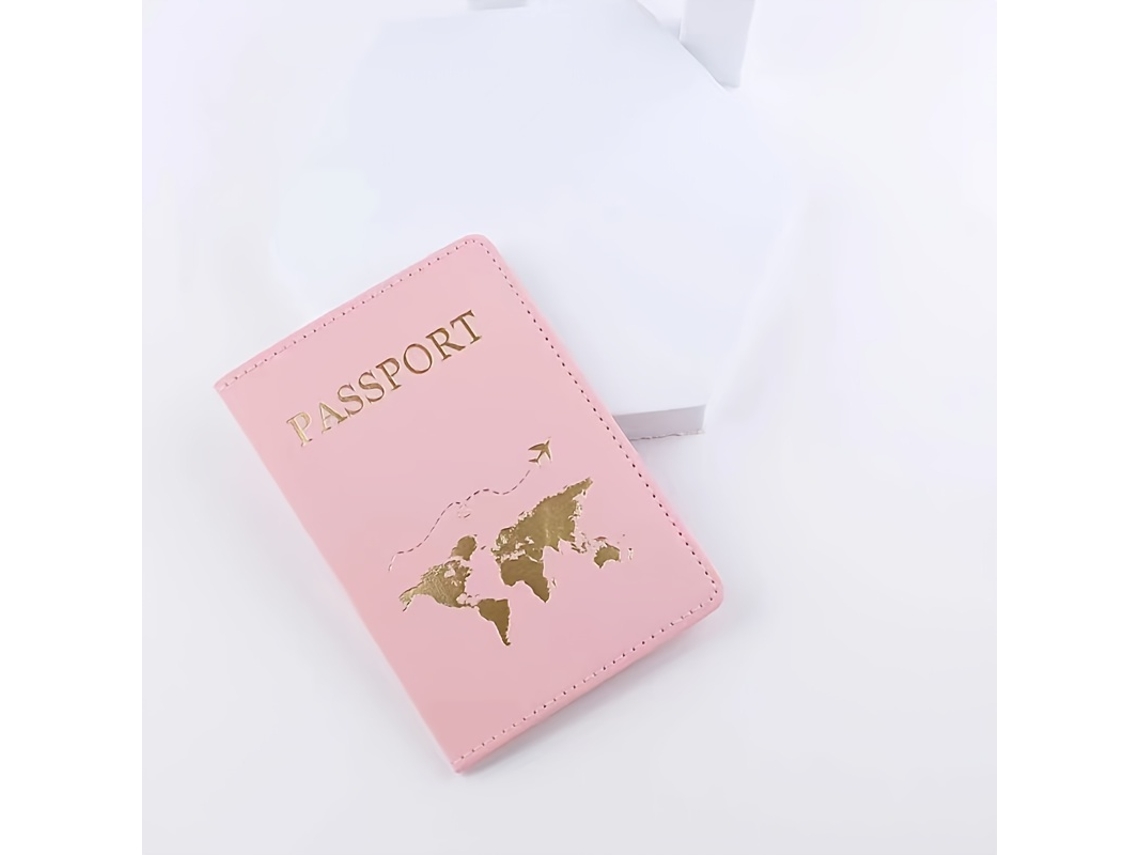 Porta Passaporte Para Casal, Compartimentos Para Cartões E Documentos, Adequado Para Aeroportos, Férias, Cruzeiros E Viagens Profissionais