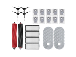 Peças De Reposição Para Aspirador De Pó Qrevo Master: Escova Lateral Principal, Filtro Hepa, Panos De Limpeza, Saco De Pó E Acessórios.