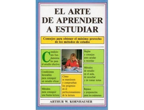 Livro El arte de aprender a estudiar de Arthur W. Kornhauser (Espanhol)