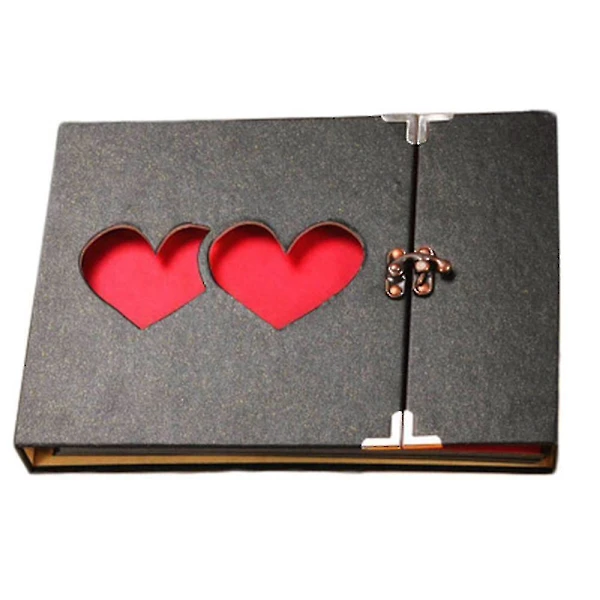 Álbum de Fotos para Scrapbook Personalizado, Presente de Aniversário Ou Comemoração BRILVIBERA