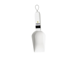 Colher Medidora Digital Cães, Design Desmontável E Cabo Ergonômico, Capacidade De 800g, Material Plástico Branco