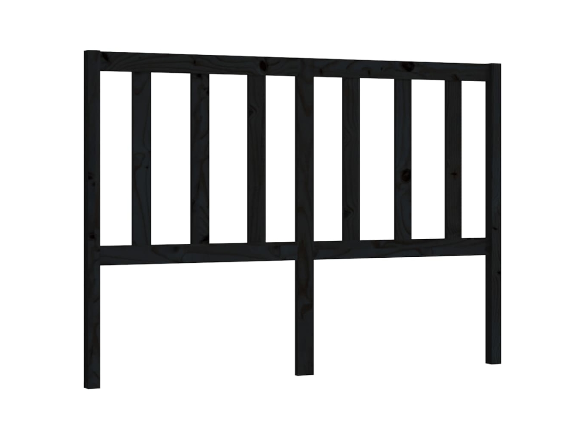 Cabeceira de Cama 146x4x100 Cm Pinho Maciço Marrom MAISON EXCLUSIVE