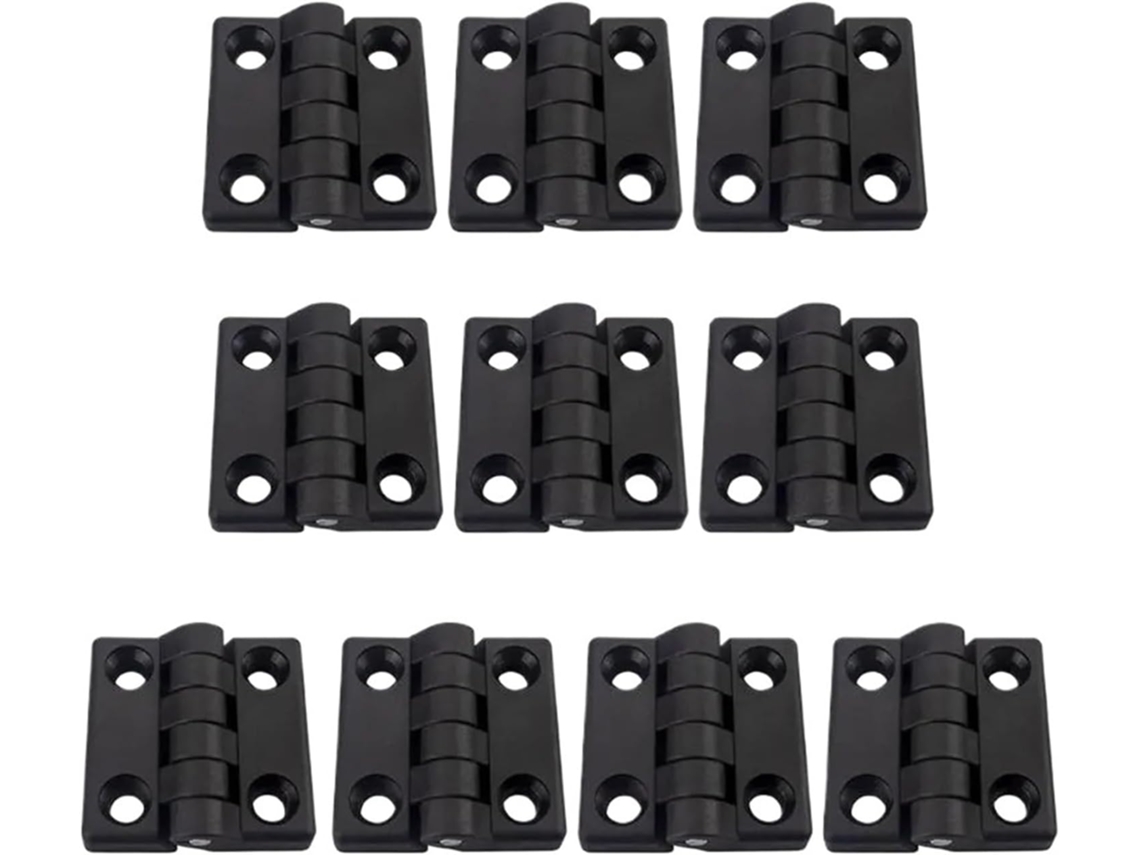 Dobradiças De Porta Com Rolamento Esferas, Dobradiças Reforçadas, 10 Peças, Dobradiça De Plástico Para Gaveta, Caixa De