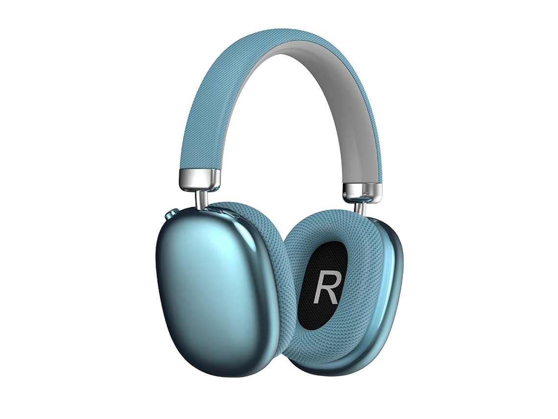 Auriculares Bluetooth 5.4, Bateria Com Duração De 10 Horas Com Microfone Azul Hexinyigjly