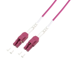 Cabo Patch de Fibra Óptica Logilink Uniboot 2X Lc Duplex Om4 3 0 M LOGILINK PROFESSIONAL