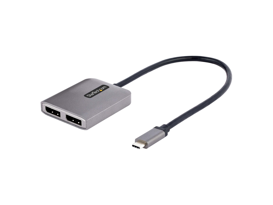 .com MST14CD122DP Adaptador gráfico USB 4096 x 2160 pixels cinza STARTECH
