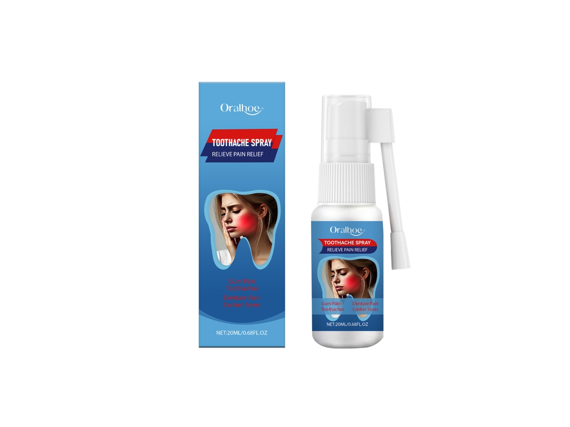 Spray Calmante Gengival Alivia Dor Inchaço Rápido
