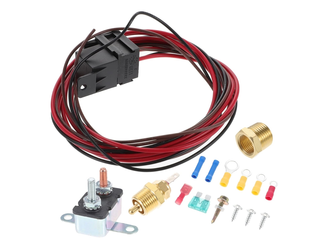 Kit de reparo do relé do ventilador elétrico do radiador automotivo