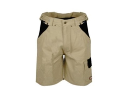 Ropa pantalon corto algodon saragossa beige t56-v057